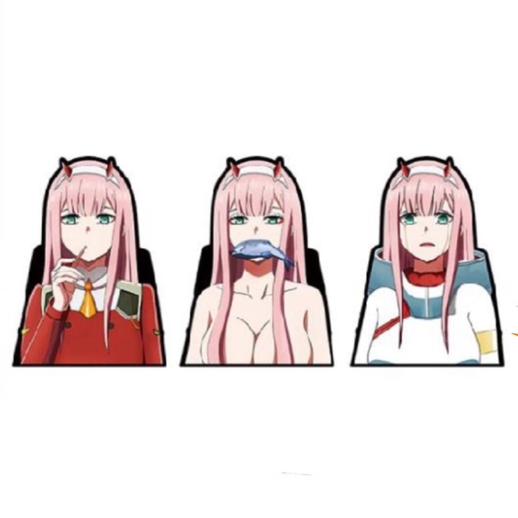 Darling In The Franxx Zero Two Decal #9 - Picture 1 of 1